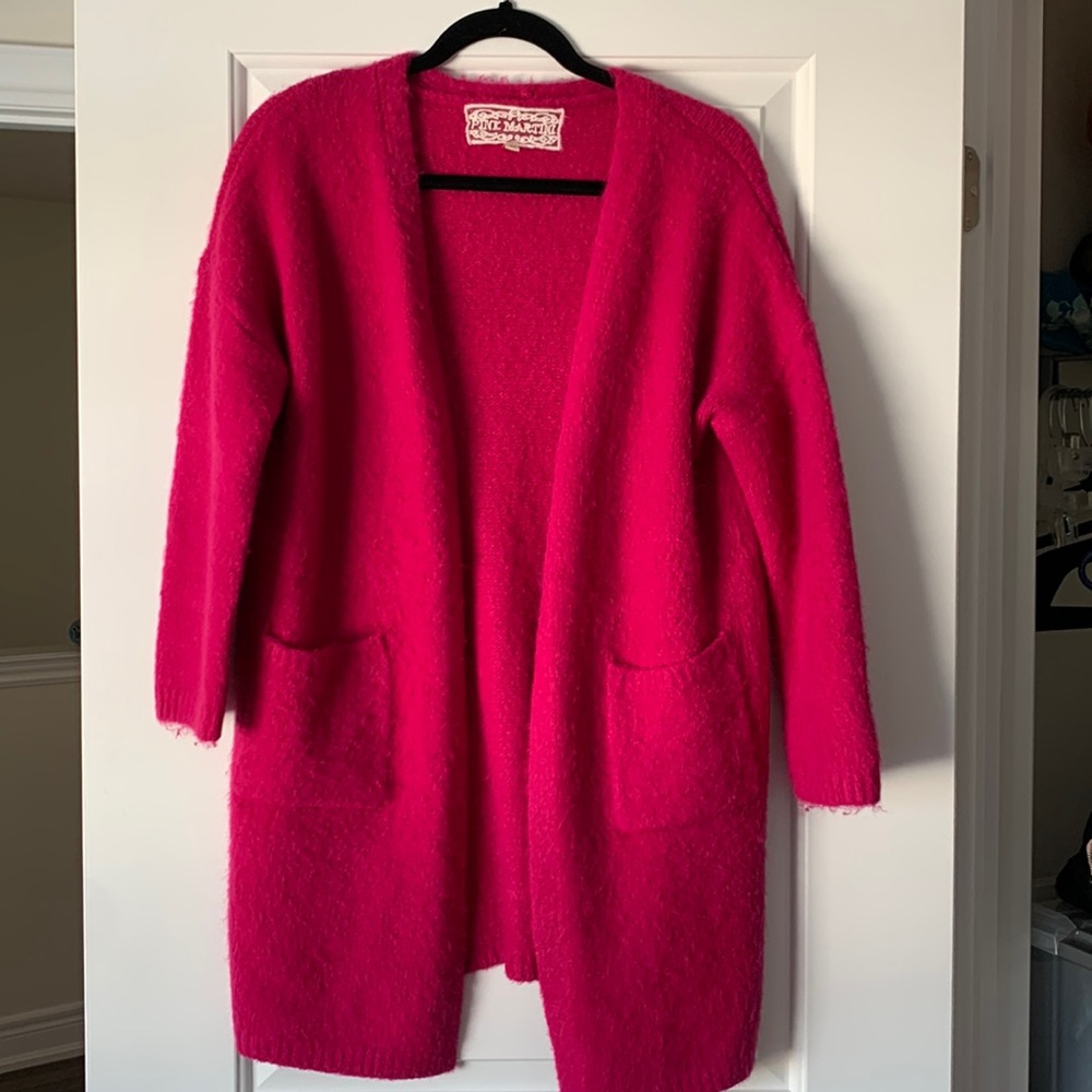 Hot Pink Cardi
